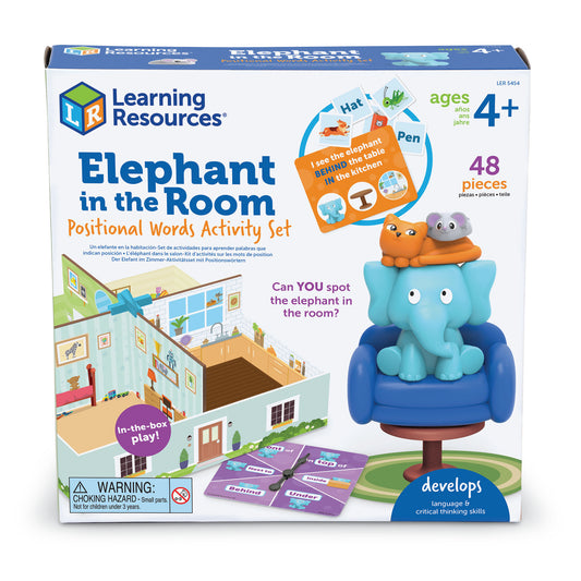 Elephant in the Room Positional Word Activity Set