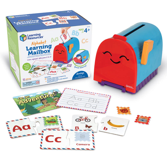 Alphabet Learning Mailbox