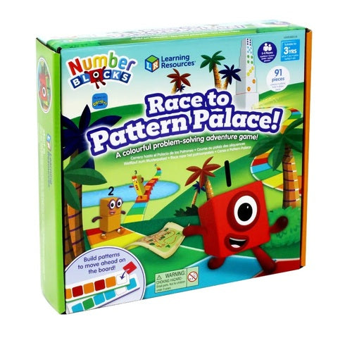 Numberblocks Race to Pattern Palace Game