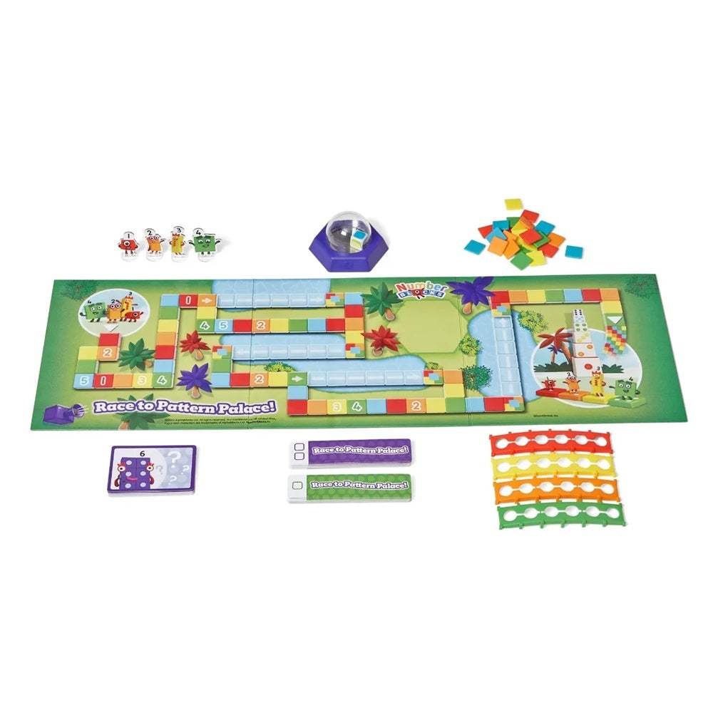 Numberblocks Race to Pattern Palace Game