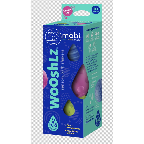 Mobi Wooshlz Sensory Bath Shakers