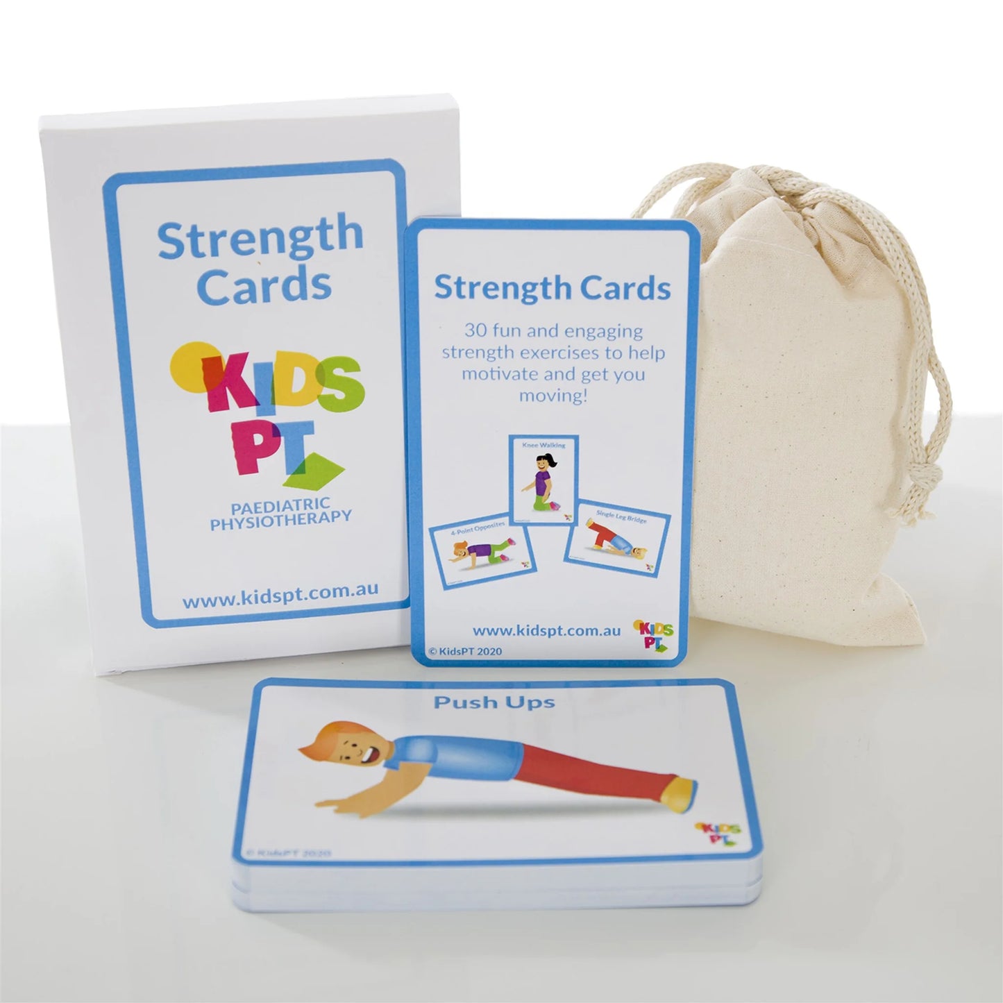 KidsPT Stretching Cards