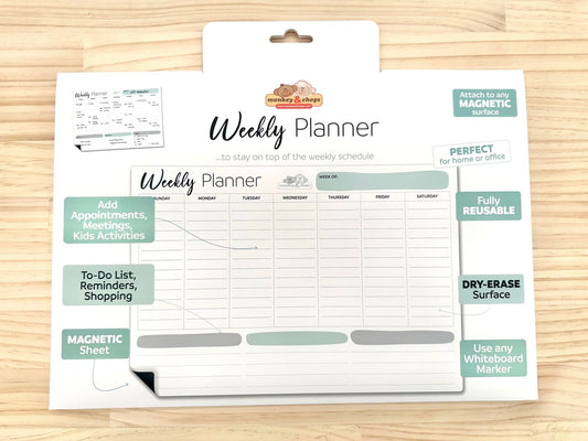 Monkey and Chops Weekly Planner