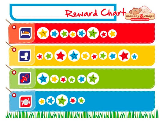 Monkey and Chops Reward Chart