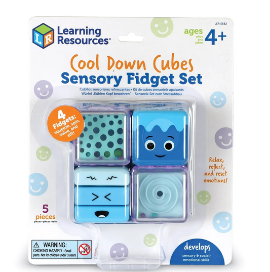 Cool Down Cubes Sensory Fidget Set