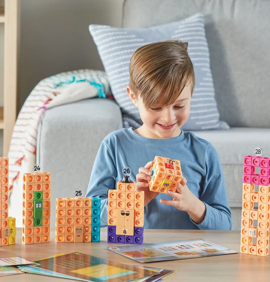 Numberblocks Mathlink Cubes 21-30 Activity Set